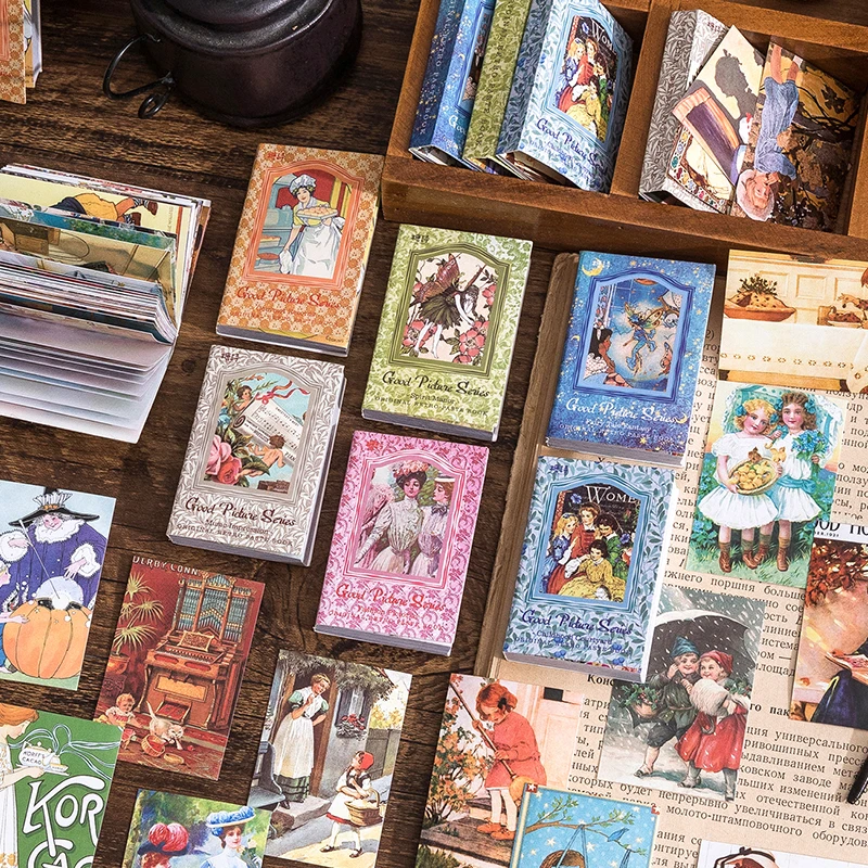 6 design 50 pcs / set stickers vintage European style beautiful pictorial decoration stickers pack for Diary Scrap Book JIUMO
6 design 50 pcs / set stickers vintage European style beautiful pictorial decoration stickers pack for Diary Scrap Book JIUMO