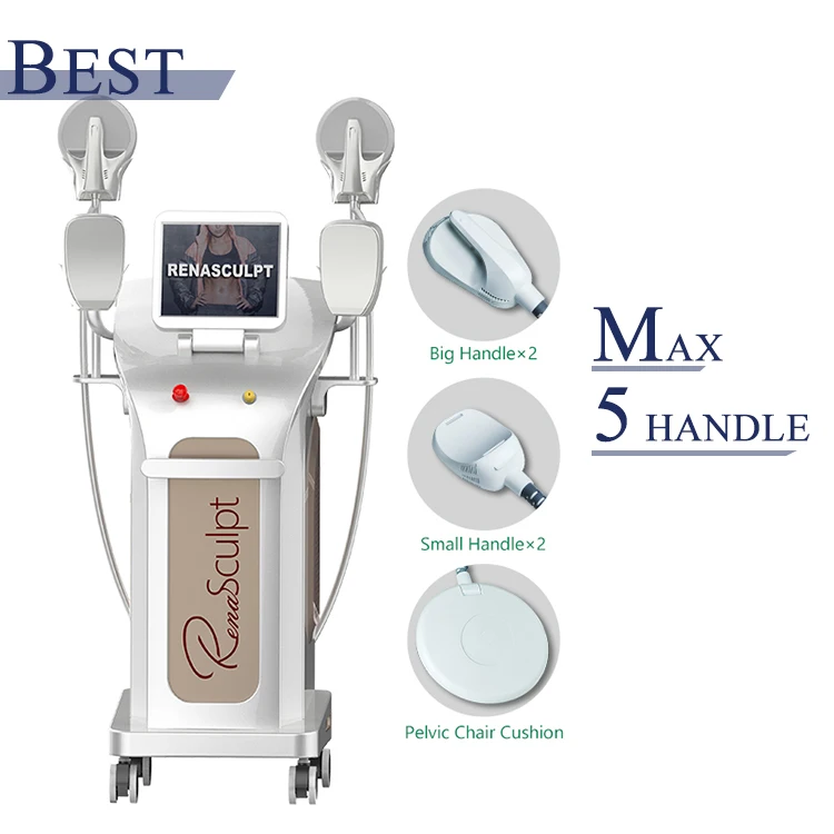 2022 New Tech 10 Tesla 5 Handle 7 Tesla Ems Sculpting Muscle Stimulator Slimming Machine
2022 New Tech 10 Tesla 5 Handle 7 Tesla Ems Sculpting Muscle Stimulator Slimming Machine