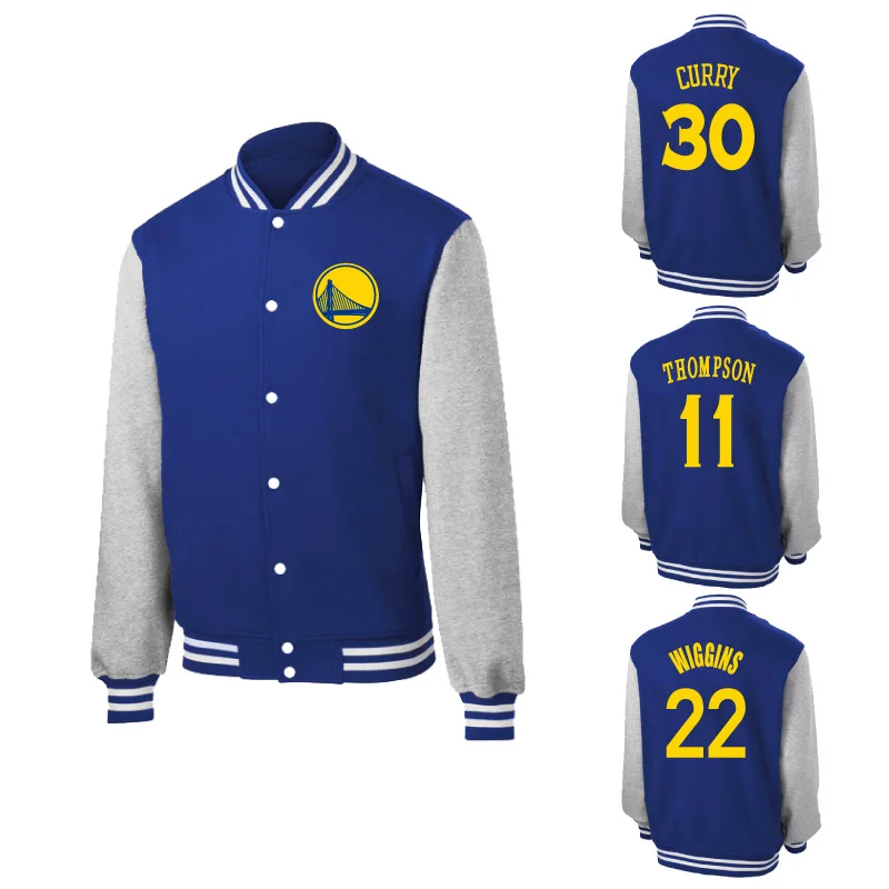Winter Warriors Curry Thompson Green Wiggins Durant Basketball Warm Up Jersey Thickened Baseball Jacket Sports Training Jacket, Picture
Winter Warriors Curry Thompson Green Wiggins Durant Basketball Warm Up Jersey Thickened Baseball Jacket Sports Training Jacket, Picture
