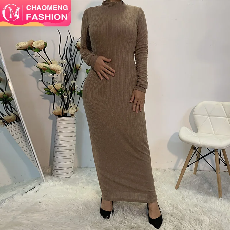 6387# Bodycon Maxi Dress Long Sleeve Islamic Style Ladies Modest Wear Women's Maxi Length Ribbed Knit Dress, Blue/pink/brown/white/blue/ navy
6387# Bodycon Maxi Dress Long Sleeve Islamic Style Ladies Modest Wear Women's Maxi Length Ribbed Knit Dress, Blue/pink/brown/white/blue/ navy
