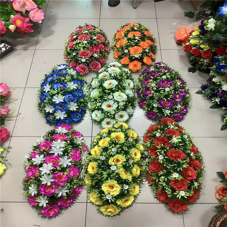 A-1442 60cm Artificial White Funeral Wreath Cemetery Flowers for Sale 3D Decorative Flowers & Wreathspreserved Flowers & Plants
A-1442 60cm Artificial White Funeral Wreath Cemetery Flowers for Sale 3D Decorative Flowers & Wreathspreserved Flowers & Plants