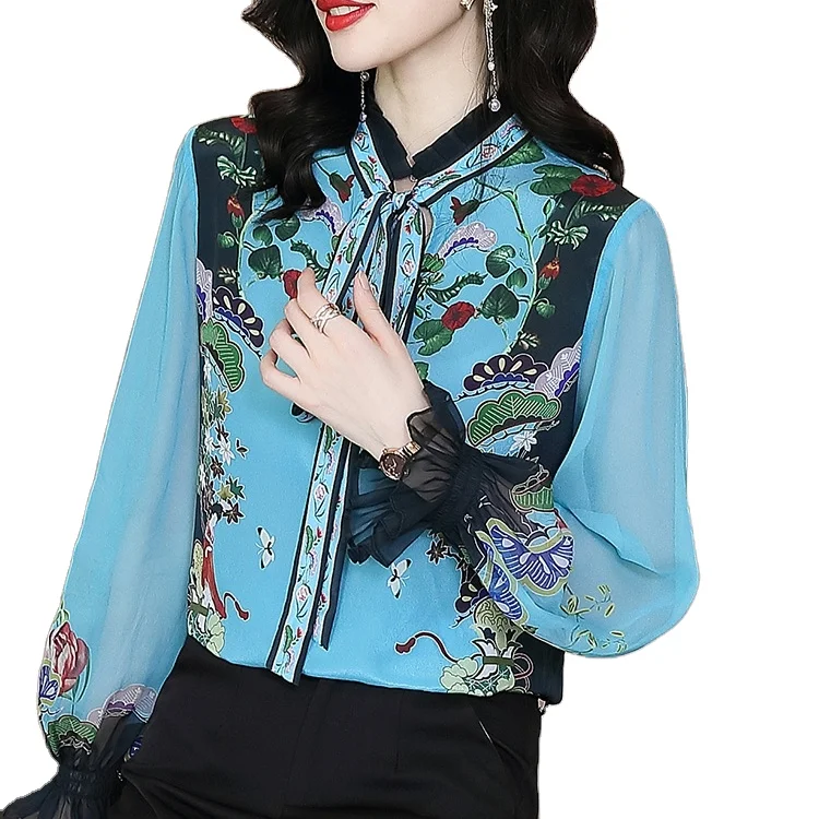 Fashion Design Sexy Tulle Long Sleeve Top Sequin Women S Blouse for Girls Shirt Clothing Casual Quantity Summer Embroidered Anti
Fashion Design Sexy Tulle Long Sleeve Top Sequin Women S Blouse for Girls Shirt Clothing Casual Quantity Summer Embroidered Anti