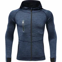 Men's Running Jacket Hooded Zipper Jacket Slim Hiking Sweatshirts Male Gym Training Jackets
Men's Running Jacket Hooded Zipper Jacket Slim Hiking Sweatshirts Male Gym Training Jackets