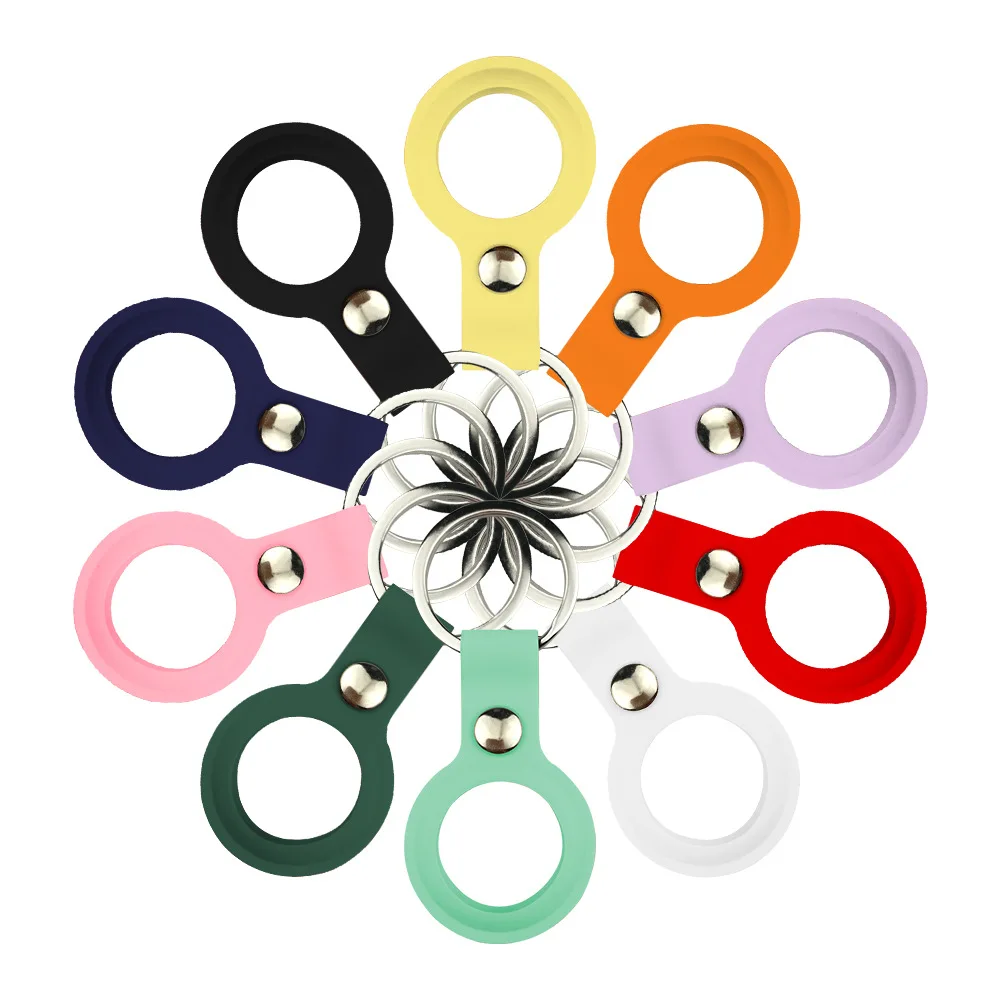 Ready to ship Protective Keychain Key Ring Clip Holder Silicone AirTag Case Compatible with Apple AirTags
Ready to ship Protective Keychain Key Ring Clip Holder Silicone AirTag Case Compatible with Apple AirTags