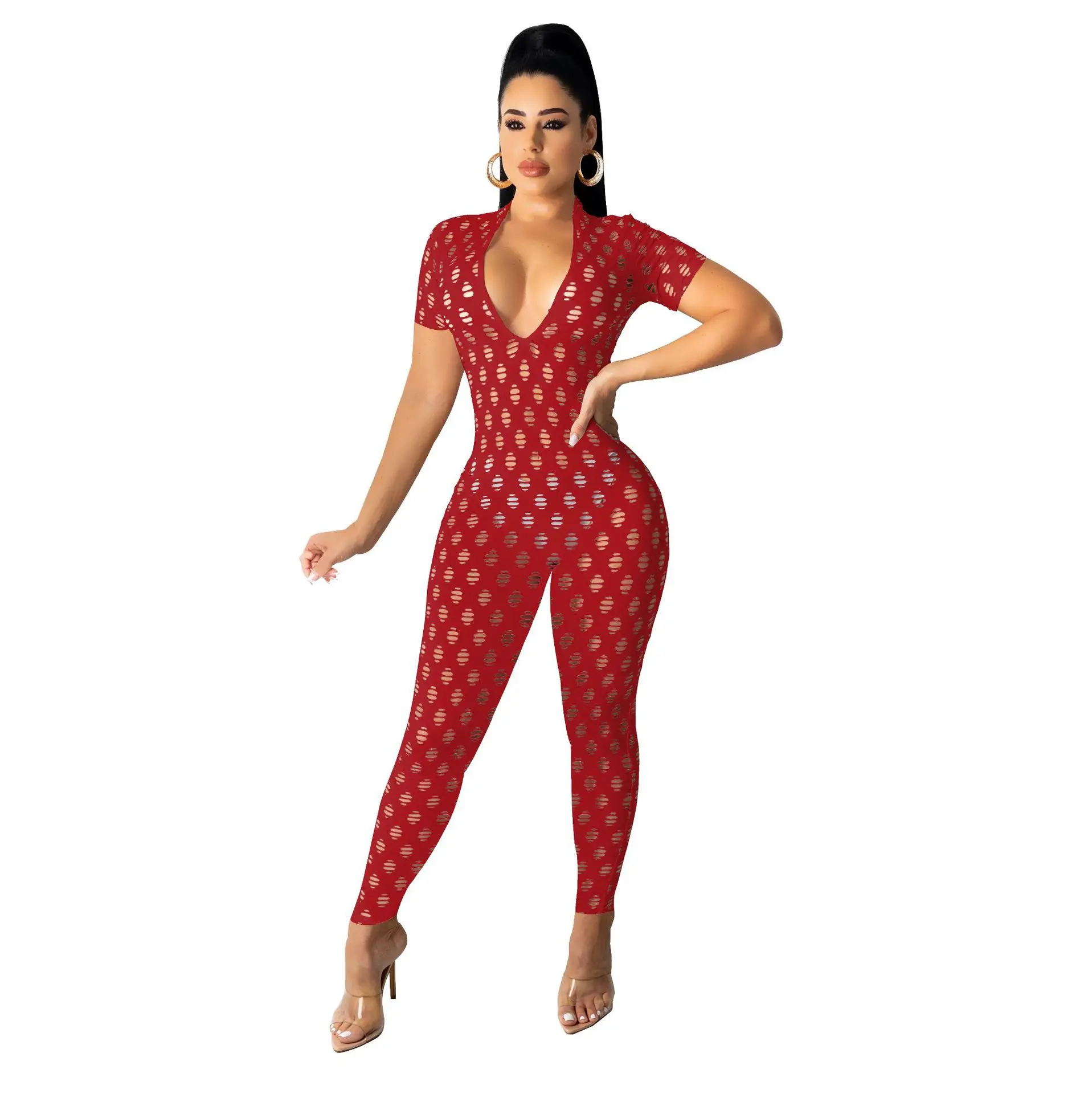 2021 Colorful Long Sleeve Streetwear Back Zipper Clothes 2021 Spring Female One Piece Jumpsuit, Picture shows
2021 Colorful Long Sleeve Streetwear Back Zipper Clothes 2021 Spring Female One Piece Jumpsuit, Picture shows