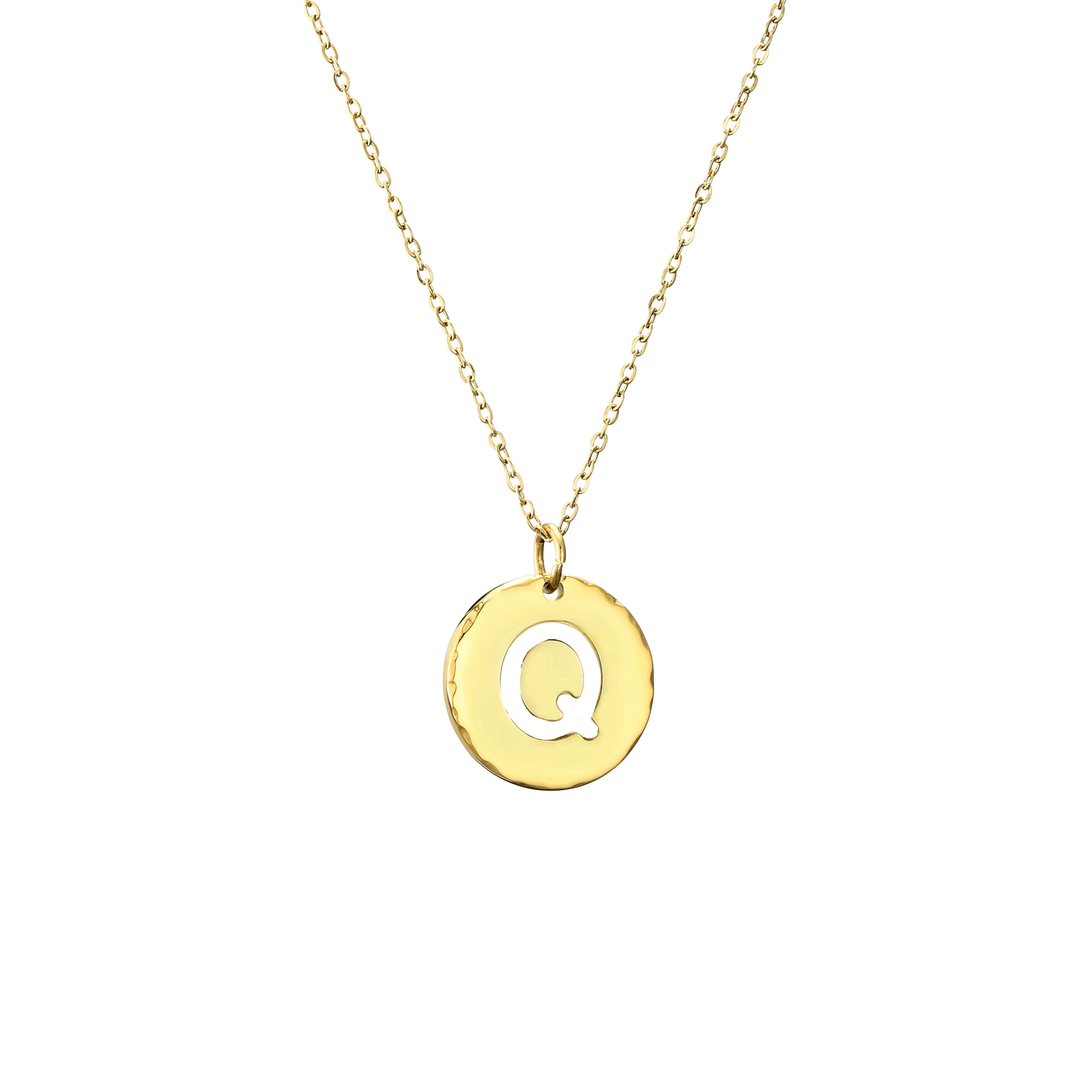 High Quality Trendy Necklaces Customized Gold Name Plated Necklace Round Coin Pendant Necklace for Girls, Silver/gold/rose gold
High Quality Trendy Necklaces Customized Gold Name Plated Necklace Round Coin Pendant Necklace for Girls, Silver/gold/rose gold