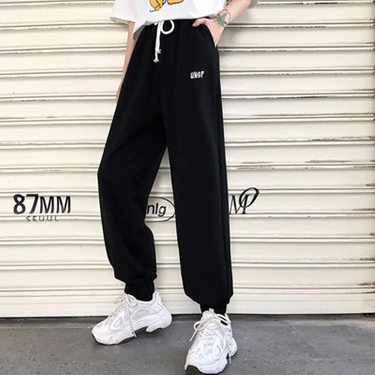 Grey Sweatpants Women Korean Style Track Pants For Women Joggers Plus Size Embroidery Oversized Trousers Streetwear, Black,gray,white
Grey Sweatpants Women Korean Style Track Pants For Women Joggers Plus Size Embroidery Oversized Trousers Streetwear, Black,gray,white