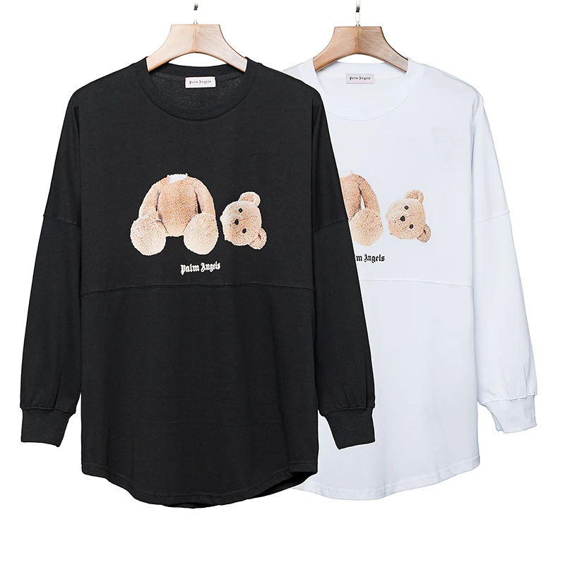 IHBK02 Fashion boys tshirts Long Sleeve Pure Cotton tshirt man print Broken Bear T-shirt brother 210
IHBK02 Fashion boys tshirts Long Sleeve Pure Cotton tshirt man print Broken Bear T-shirt brother 210