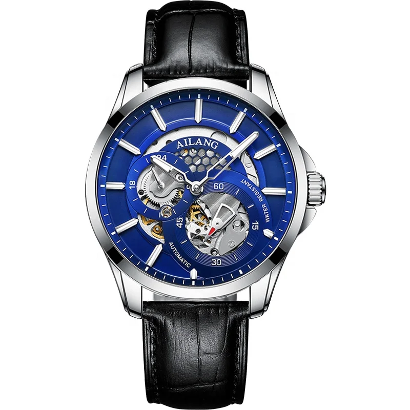 AILANG 8629 watch men's mechanical watch commercial fashion luminous hollow waterproof sports watch
AILANG 8629 watch men's mechanical watch commercial fashion luminous hollow waterproof sports watch