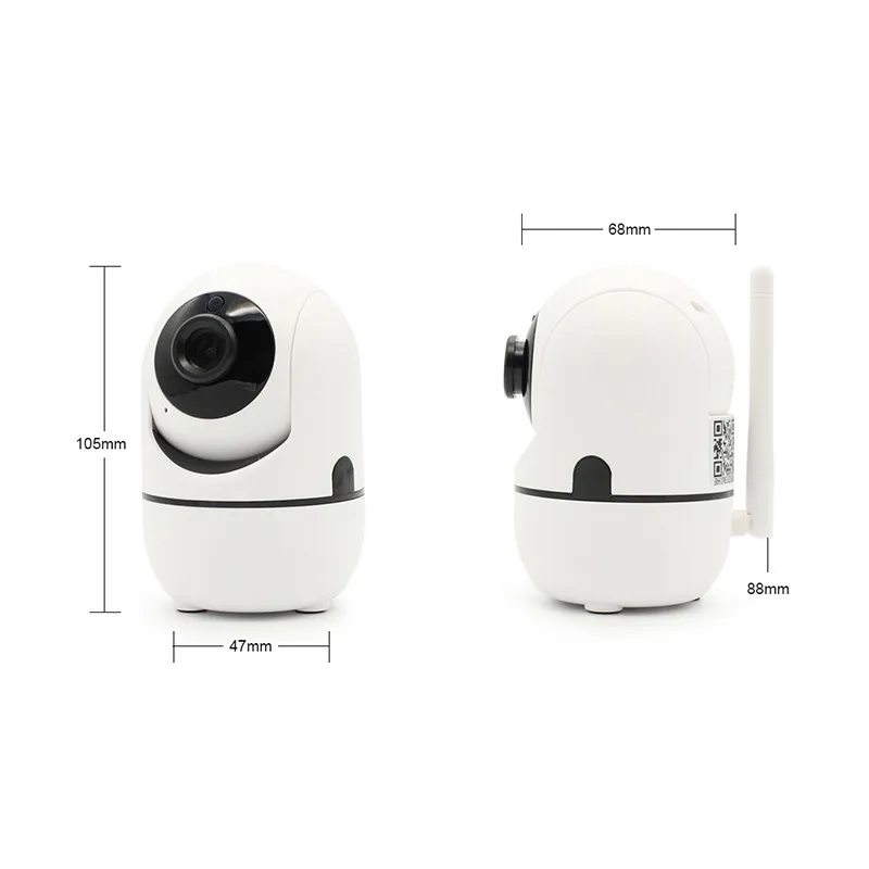 WiFi Security CCTV Camera 1080P Indoor Baby Monitor IP Camera for Pet Dog Cam with Cloud Storage Auto Tracking