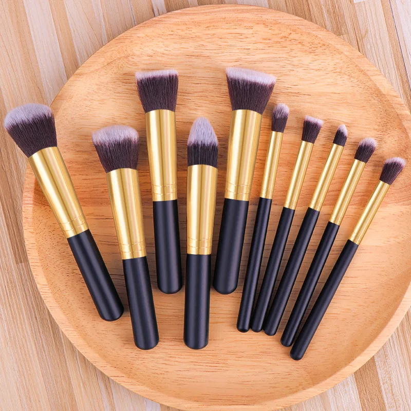 10pcs Personalized Private Label Professional Wood Rainbow Synthetic Fibre Powder Foundation Eyebrow Makeup Brush Set
10pcs Personalized Private Label Professional Wood Rainbow Synthetic Fibre Powder Foundation Eyebrow Makeup Brush Set