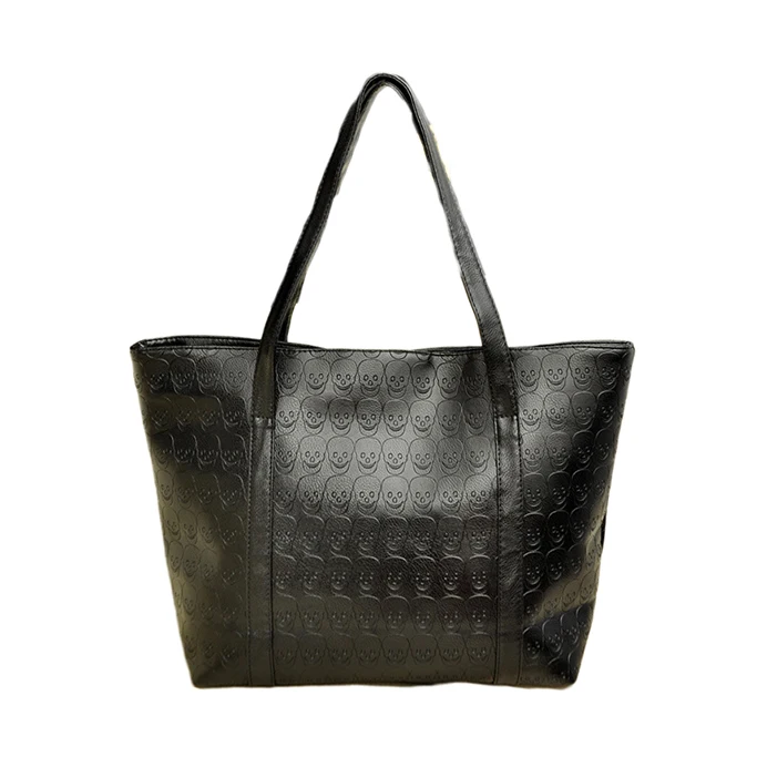 Vendors Custom Logo All Over Bag Vegan Leather Skullbag Shoulder Handbags Women's Tote Bags, Black
Vendors Custom Logo All Over Bag Vegan Leather Skullbag Shoulder Handbags Women's Tote Bags, Black