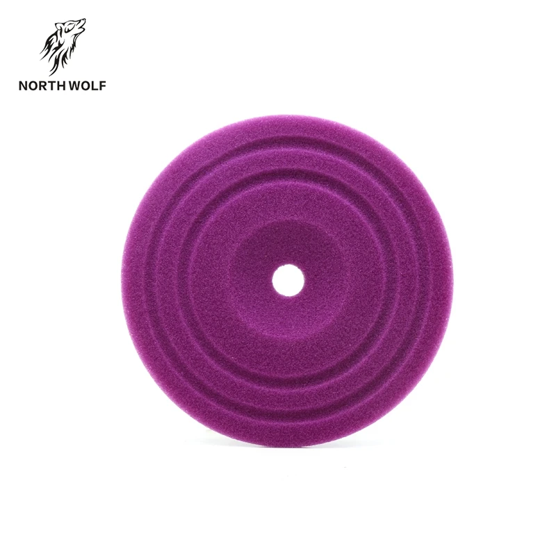 Northwolf 2023 new design paint correction purple color medium cutting polishing pad sponge
Northwolf 2023 new design paint correction purple color medium cutting polishing pad sponge