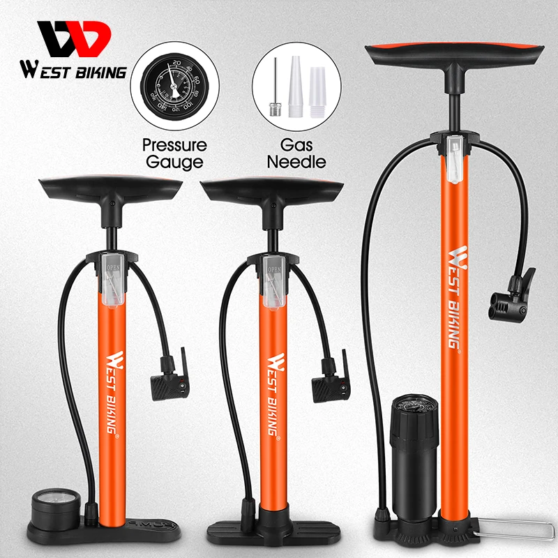 West Biking Wholesale Bicycle Accessories Floor Pump New Style Portable Bike Air Floor Hand Pump
West Biking Wholesale Bicycle Accessories Floor Pump New Style Portable Bike Air Floor Hand Pump