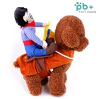 Dogs Clothing Clothes Pet Cowboy Horse Riding Clothes Dogs Costume Novelty Party Pet Clothing
