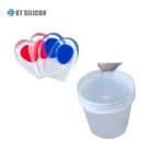 RTV 2 Silicone Rubber 1:1 Transparent/Translucent FDA Silicone Rubber for Shoe Insoles