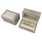 Wholesale direct manufacture high quality popular pu leather plastic jewelry boxes sets