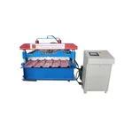 Hydraulic sheet bending machine curving roof roll forming machine brick making machinery