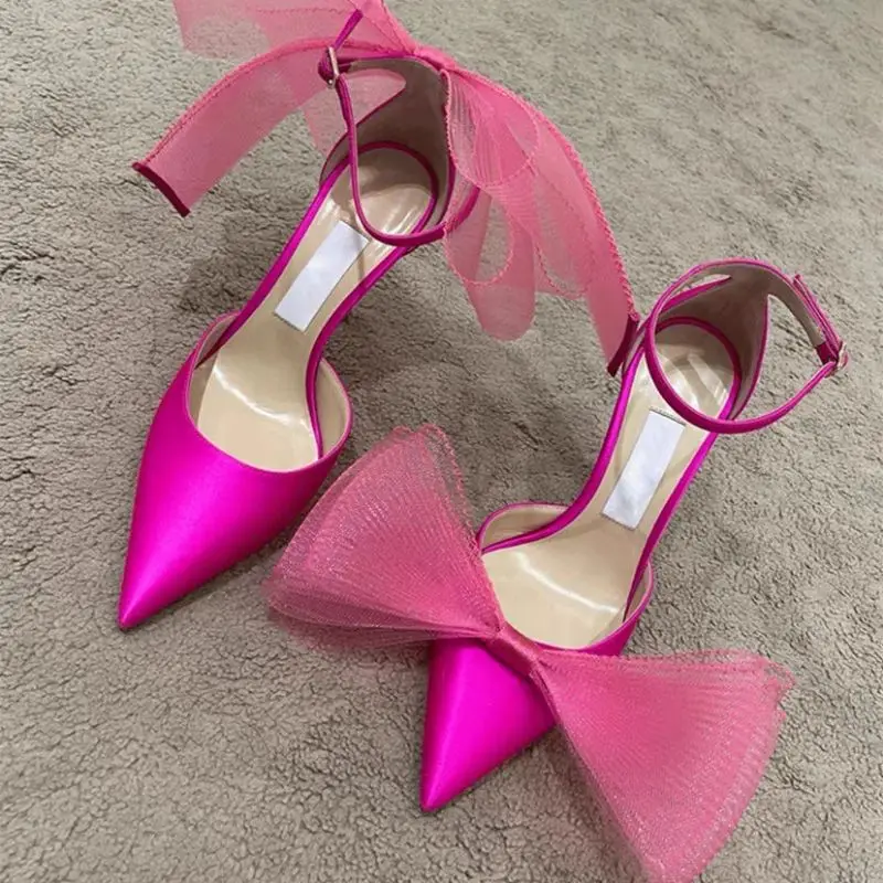 Hot Selling Luxury Pointed Toe Stilettos Comfortable Wedding Bride Bow Heels for Lady, White. rosy, black
Hot Selling Luxury Pointed Toe Stilettos Comfortable Wedding Bride Bow Heels for Lady, White. rosy, black