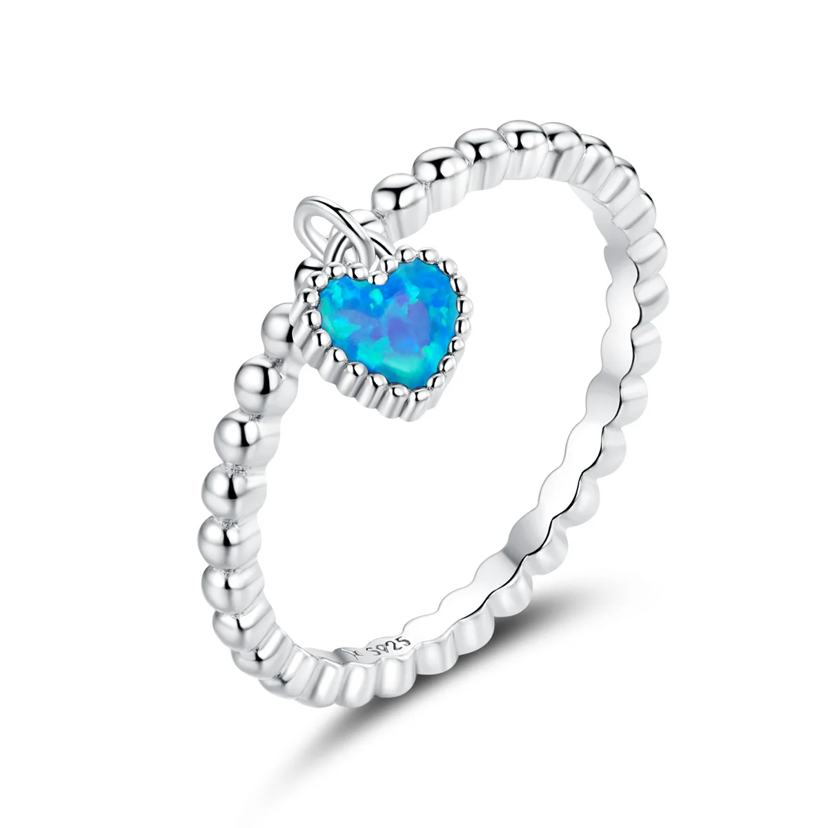 SCR672 Deep Blue Heart Gemstone Finger Ring 925 Silver Girls Ring
SCR672 Deep Blue Heart Gemstone Finger Ring 925 Silver Girls Ring