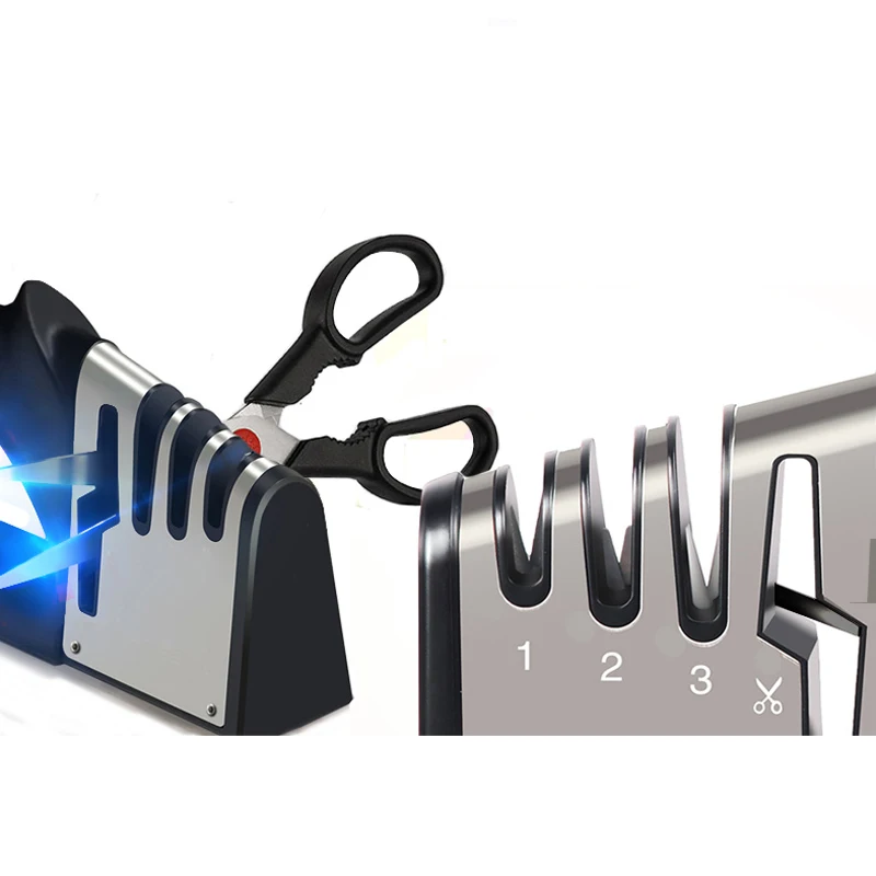 Professional Multifunctional Stainless Steel 4 / 3 Stage Knife Sharpener, Custom color
Professional Multifunctional Stainless Steel 4 / 3 Stage Knife Sharpener, Custom color