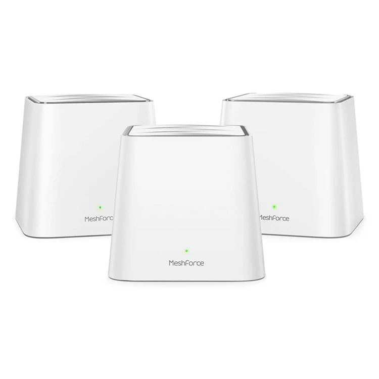 Meshforce M3S 802.11 AC1200 Gigabit Dual Band mesh system wireless mesh router, White black
Meshforce M3S 802.11 AC1200 Gigabit Dual Band mesh system wireless mesh router, White black