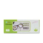 OEM for wiping glasses wet tissue quick drying sterilization 100 pieces/box independent packaging