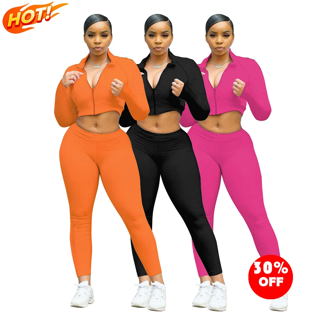 Casual dresses women zipper two piece sets crop top long sleeve pants for women clothing fall 2021 women clothes, As picture
Casual dresses women zipper two piece sets crop top long sleeve pants for women clothing fall 2021 women clothes, As picture