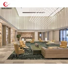 OEM custom high end durable 5 star hilton modern hotel lobby furniture