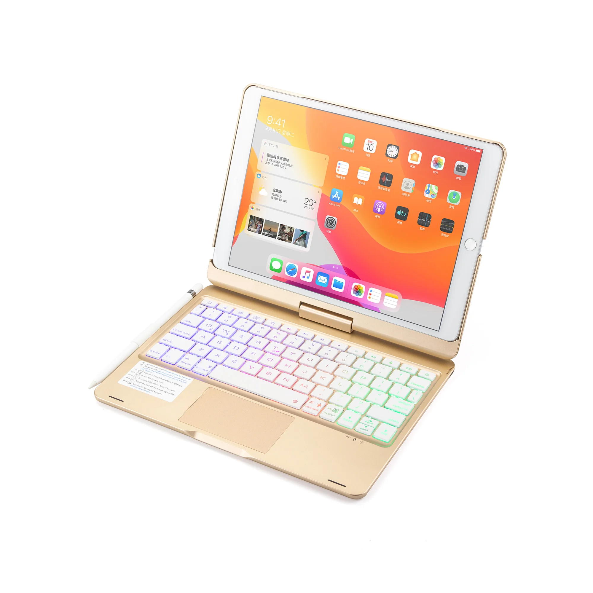 Rotating Stand Aluminum Multi-angle Wireless For Ipad Air 2 Case Keyboard, Black, silver, rose gold, gold/ customized
Rotating Stand Aluminum Multi-angle Wireless For Ipad Air 2 Case Keyboard, Black, silver, rose gold, gold/ customized