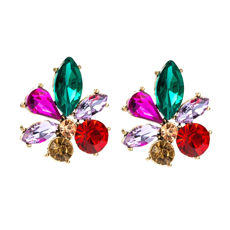 New Design Multlicolors Crystal Stud Earrings for Women Fashion Jewelry Maxi Girls' Collection Earrings Accessories, Picture shows
New Design Multlicolors Crystal Stud Earrings for Women Fashion Jewelry Maxi Girls' Collection Earrings Accessories, Picture shows