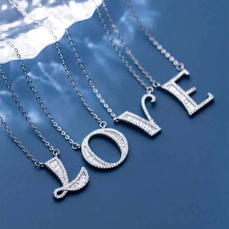 hot selling 925 sterling silver 26 letters zircon pendant necklace for girls birthday gift
hot selling 925 sterling silver 26 letters zircon pendant necklace for girls birthday gift