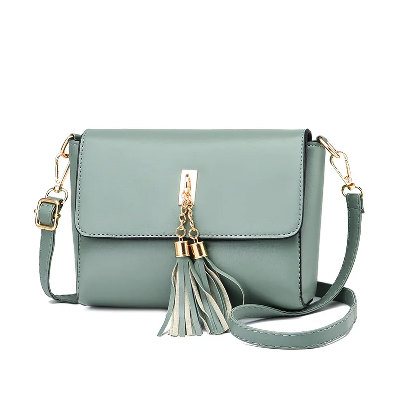 2021 Modern Simple Fashion Pu Leather Lady Messenger Handbag Crossbody Shoulder Bag With Tassel
2021 Modern Simple Fashion Pu Leather Lady Messenger Handbag Crossbody Shoulder Bag With Tassel