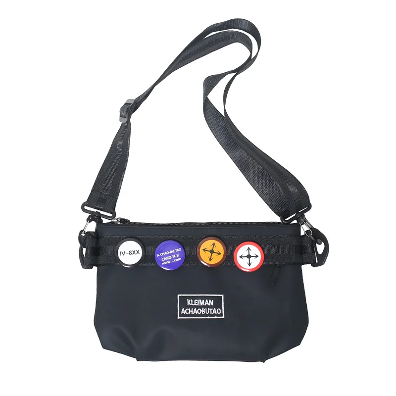 Outstanding Quality Black PU Chest Bag Crossbody Shoulder Camera Bags With Badges For Men, Optional
Outstanding Quality Black PU Chest Bag Crossbody Shoulder Camera Bags With Badges For Men, Optional