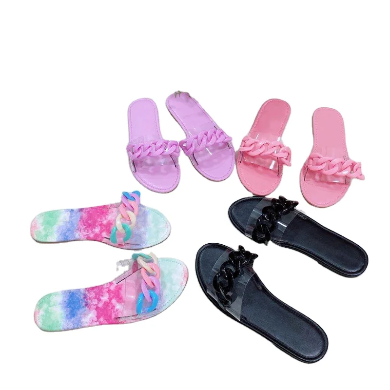 Wholesale latest designer non slip womens transparent summer flat stap custom logo sandals trendy, Black,beige,pink,multi
Wholesale latest designer non slip womens transparent summer flat stap custom logo sandals trendy, Black,beige,pink,multi