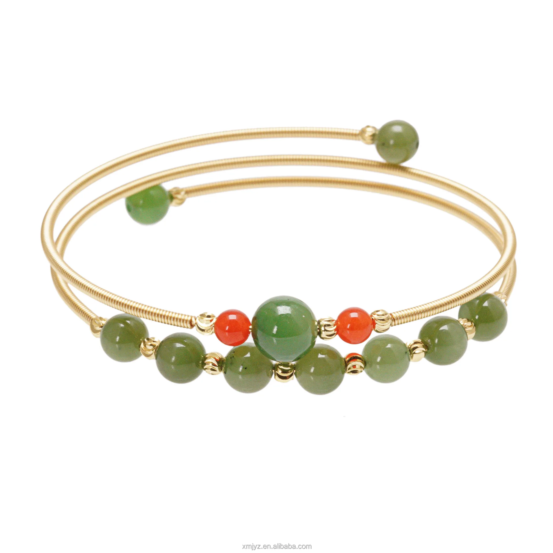 Certified Burgundy Garnet Bracelet Moonstone Bracelet Hetian Biyu Double Circle Bracelet Crystal Jewelry Crossborder Accessories
Certified Burgundy Garnet Bracelet Moonstone Bracelet Hetian Biyu Double Circle Bracelet Crystal Jewelry Crossborder Accessories