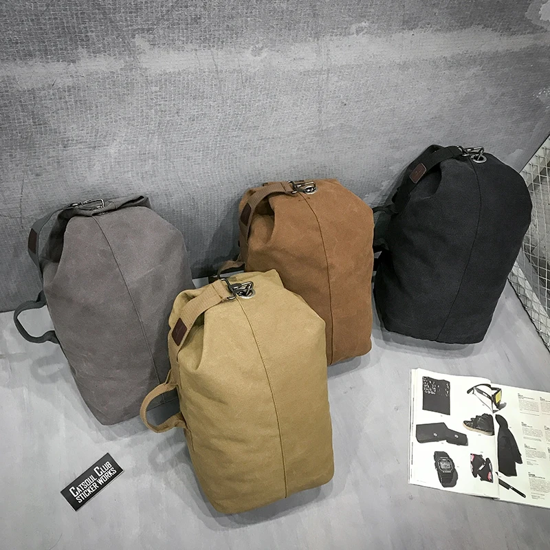 Large Capacity Rucksack Man Travel Bag Mountaineering Backpack Male Luggage Boys Canvas Bucket Shoulder Bags Men Backpacks
Large Capacity Rucksack Man Travel Bag Mountaineering Backpack Male Luggage Boys Canvas Bucket Shoulder Bags Men Backpacks