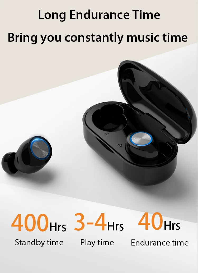 Wireless Earbuds Tw60 Headphone Earphone Wireless Stereo Earphone Wireless Headset BJBJ - ANKUX.COM