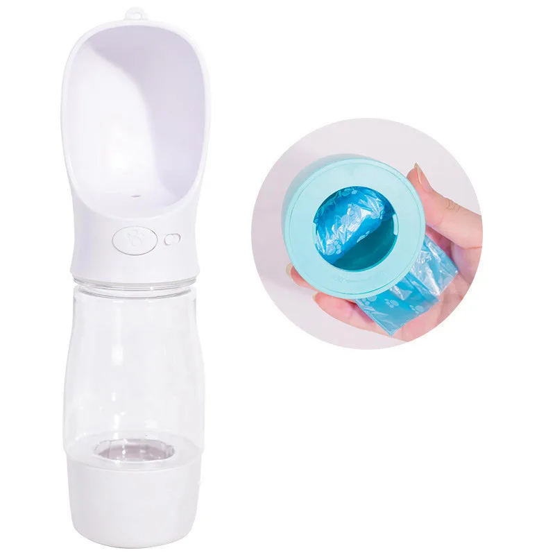 New Design Factory Outdoor Travel Portable Pet Cat Dog Water Bottle With Poop Bag Dispenser, Pink/blue/white
New Design Factory Outdoor Travel Portable Pet Cat Dog Water Bottle With Poop Bag Dispenser, Pink/blue/white