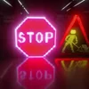 EN12966 VMS TRAILER solar energy Led traffic display for outdoor led traffic warning