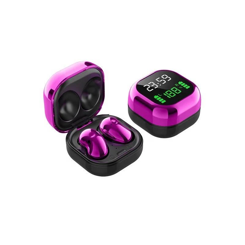 With Charging station mini TWS BT 5.1 LED digital clock battery display Wireless earbuds earphone for iphone 12, Black, blue, purple,white ,gold
With Charging station mini TWS BT 5.1 LED digital clock battery display Wireless earbuds earphone for iphone 12, Black, blue, purple,white ,gold