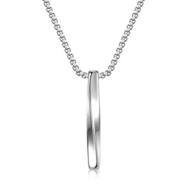 Spiral necklace men minimalist wind simple personality hip-hop men pendant boys titanium steel pendant, 2 colors
Spiral necklace men minimalist wind simple personality hip-hop men pendant boys titanium steel pendant, 2 colors