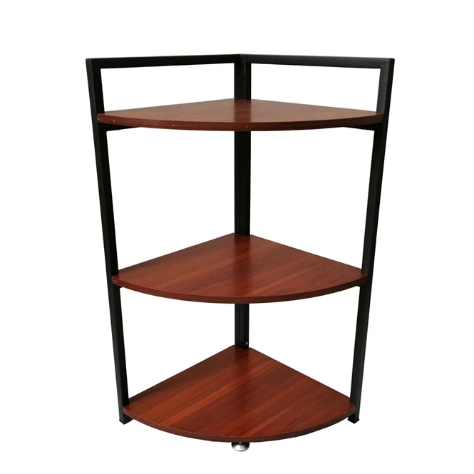 Modern design 3-Tier wooden storage rack corner stand commodity shelf book plant display shelf for home office, Black
Modern design 3-Tier wooden storage rack corner stand commodity shelf book plant display shelf for home office, Black