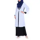 New Model Clothing Geometric Islamic Dresses Parties Muslim Blouses For Women