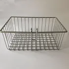 Stylish wire cabinet door metal hanging basket organizer storage basket