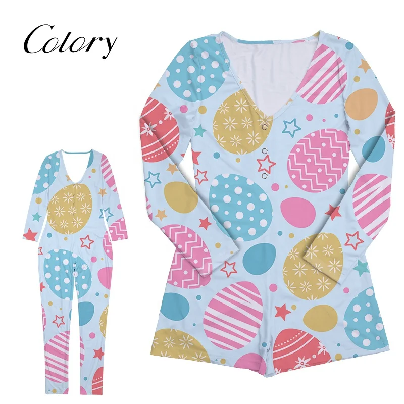 Colory Hot Sale New Custom Hot Adult Onesie Ladies Long Sleeve Jumpsuit Romper Sleepwear Pajamas For Women, Customized color
Colory Hot Sale New Custom Hot Adult Onesie Ladies Long Sleeve Jumpsuit Romper Sleepwear Pajamas For Women, Customized color