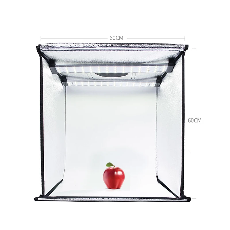 Professional Portable Foldable Photography 40cm Led Light Box Studio Soft Box With Remote Control 6 Colors Backdrops, Balck
Professional Portable Foldable Photography 40cm Led Light Box Studio Soft Box With Remote Control 6 Colors Backdrops, Balck