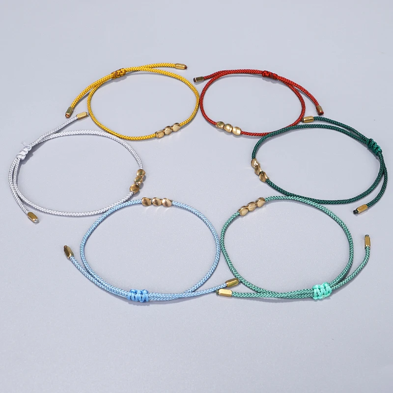 2020 New Design Luxury Irregular Copper Bead Bracelet Colorful Rope Woven Tassel Bracelet Jewelry, Yellow
2020 New Design Luxury Irregular Copper Bead Bracelet Colorful Rope Woven Tassel Bracelet Jewelry, Yellow