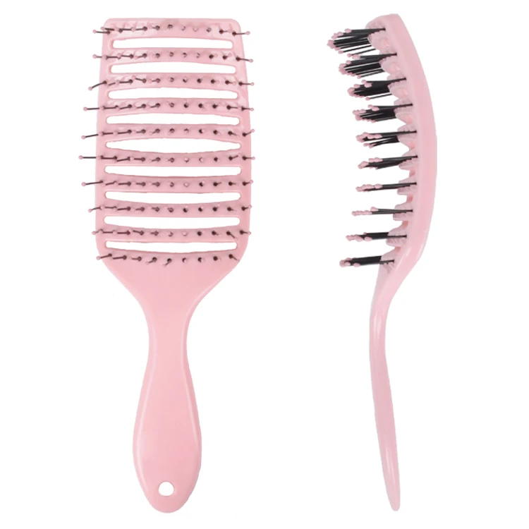 OEM inject body vent air fast drying hair massager brush popular pink customized wave brush
OEM inject body vent air fast drying hair massager brush popular pink customized wave brush