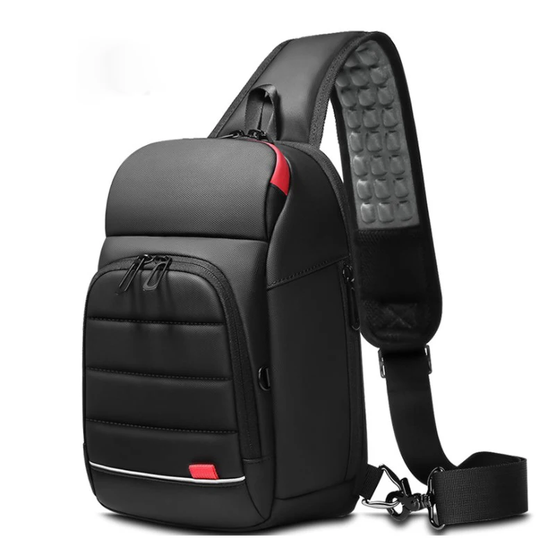 High Quality Business Military Custom Crossbody Waterproof Chest Laptop Men Bag for Outdoor, Black
High Quality Business Military Custom Crossbody Waterproof Chest Laptop Men Bag for Outdoor, Black